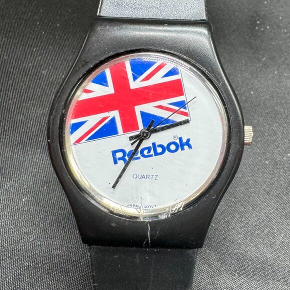 Vintage 1980's Advertising Watch- Reebok -Needs Battery - Picture 1 of 5
